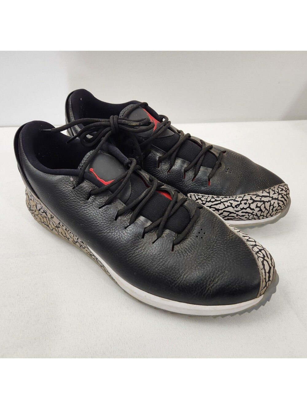 Nike Air Jordan ADG Golf Shoes Black Cement Bred AR7995-001 Men’s Size 13